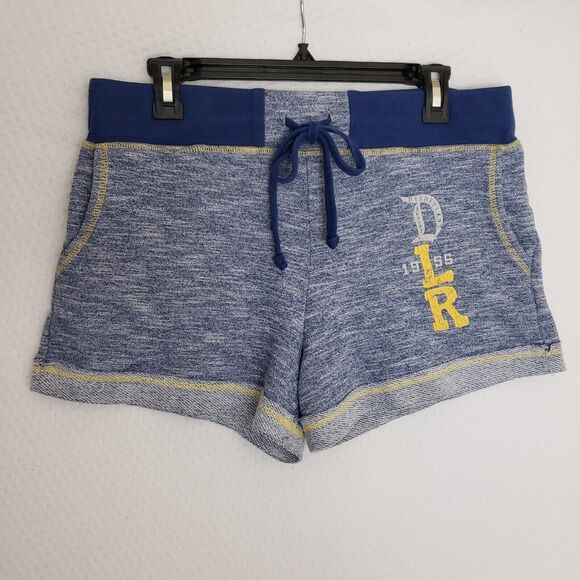 Authentic Disney Parks French Terry DLR 1955 Shorts Women's Size M Collegiate - Picture 1 of 10